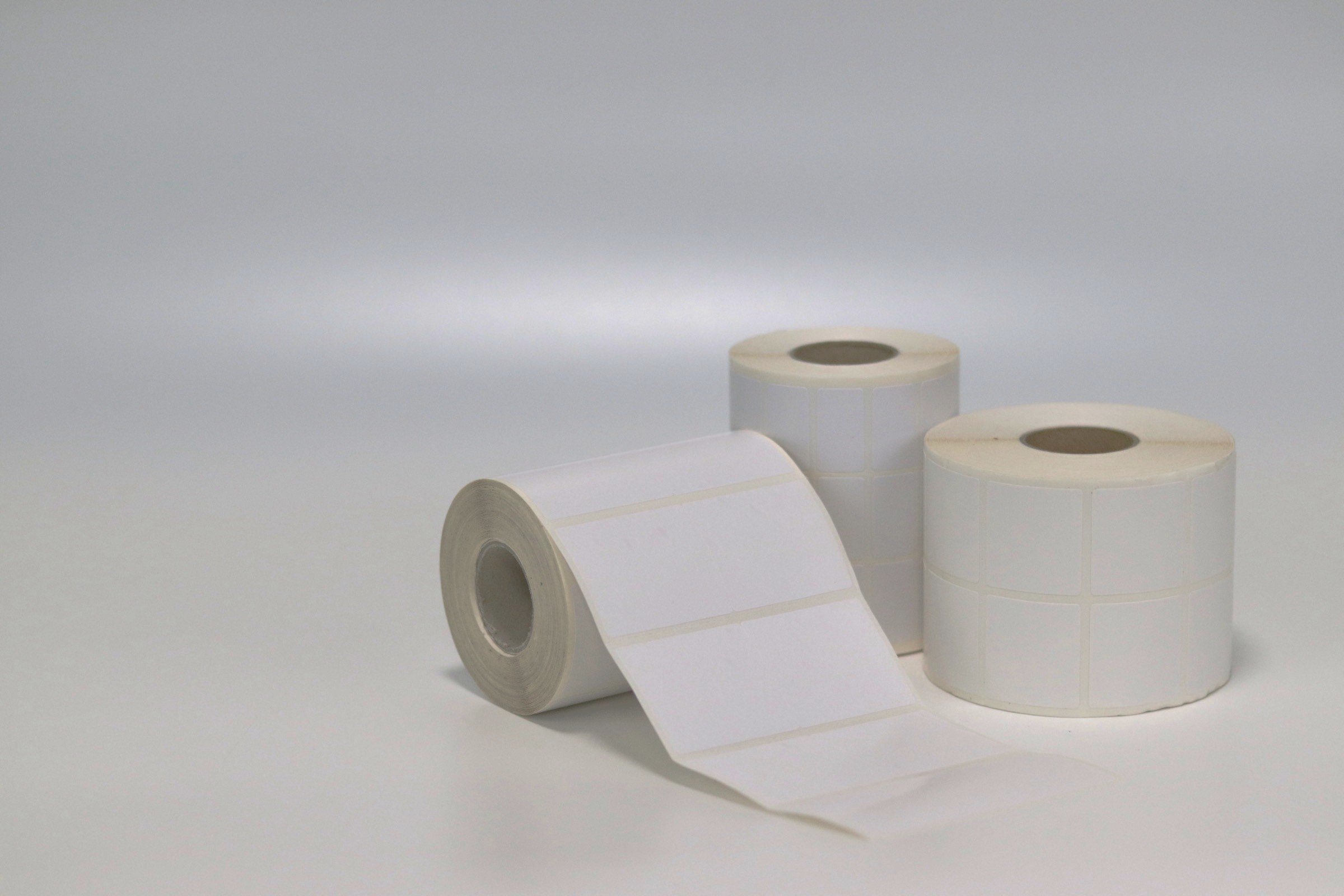 Label rolls ready for production